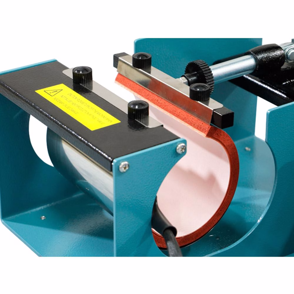 Resistencia y sistema de presión de Plancha transfer para sublimación de tazas InkOne IK-VT202