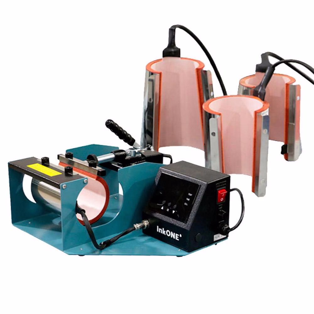 Plancha transfer para sublimación de tazas InkOne IK-VT202 y resistencias intercambiables compatibles