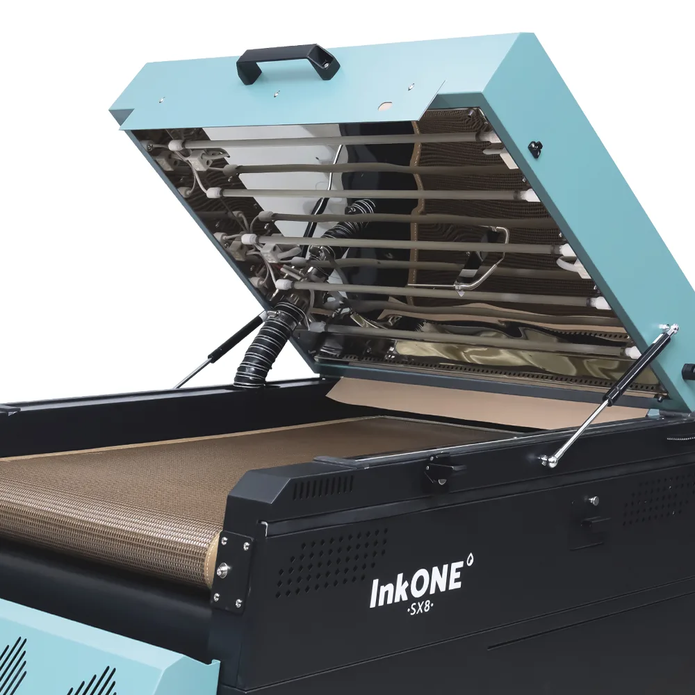 Horno y aplicador automático DTF InkOne SX8