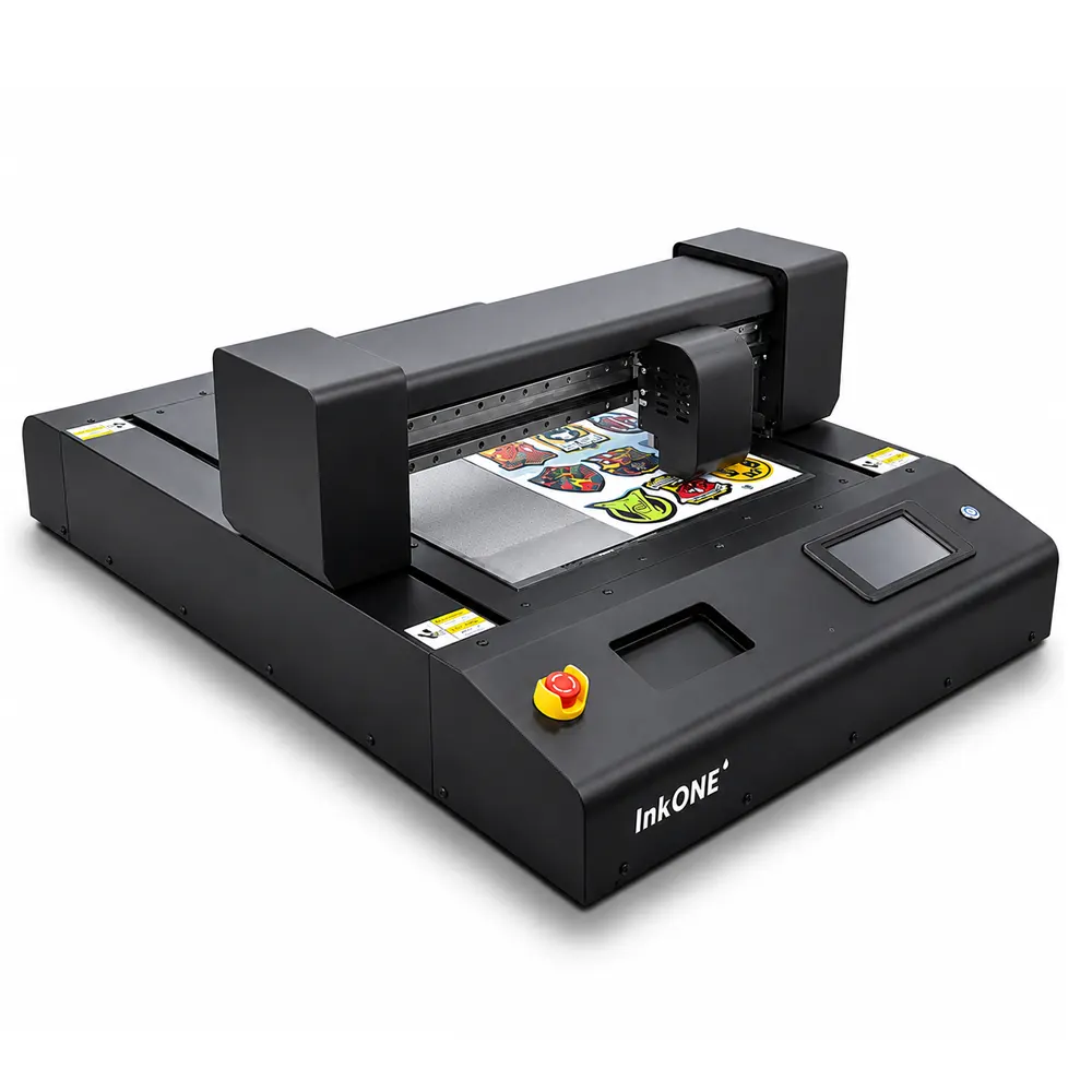 Mesa plana de corte InkOne CP4 para DTF y UV DTF